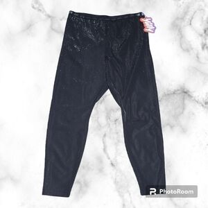 Yitty Black Spotlight Ruched Leggings